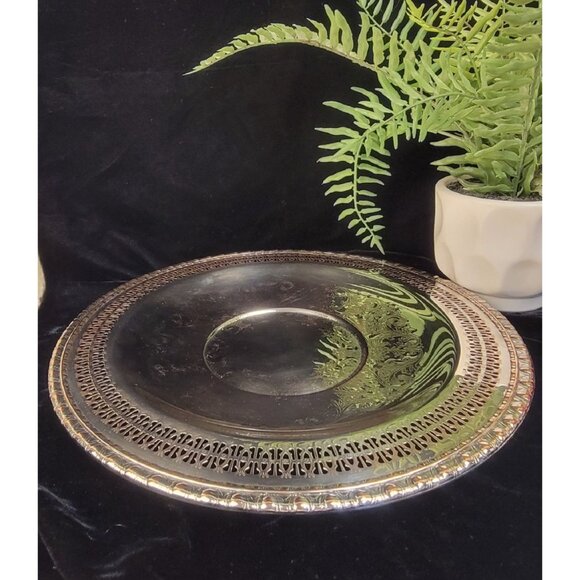 Vintage International Silver Company silver plated tray - Picture 4 of 12